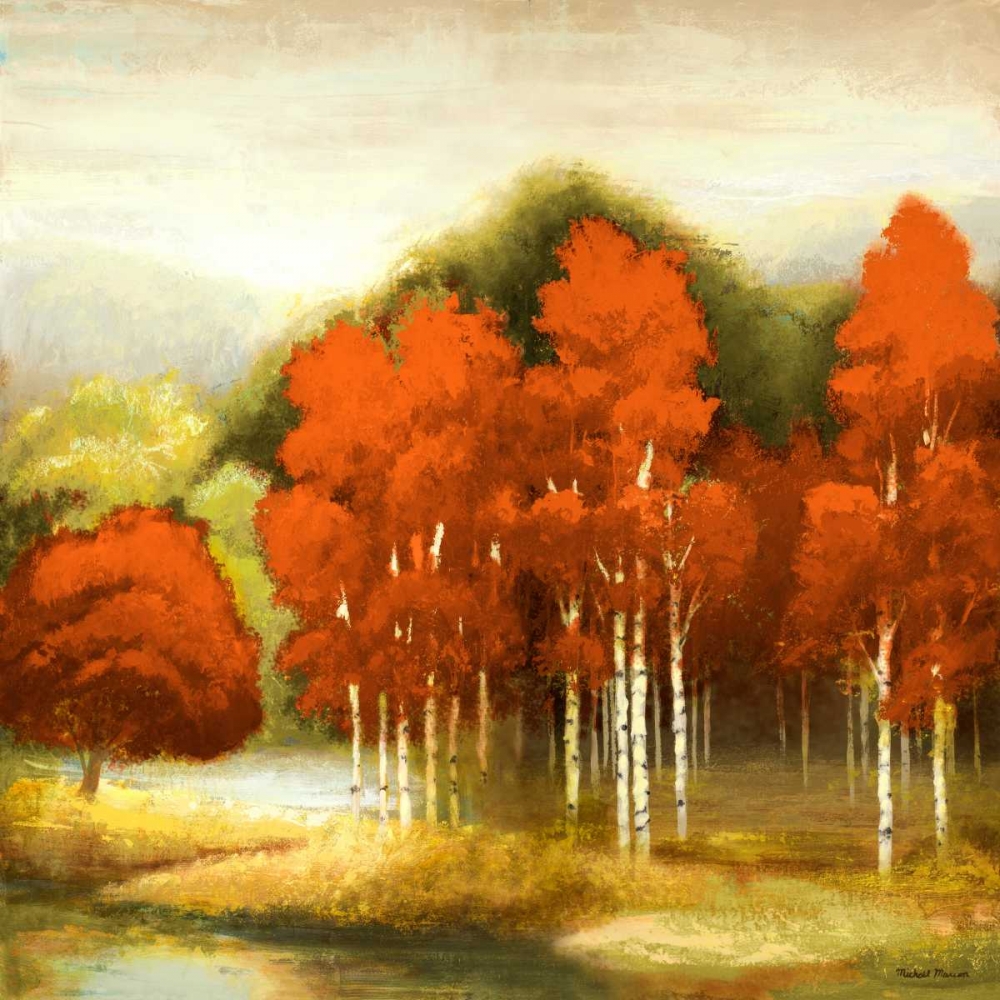 Autumn Birchwood I
