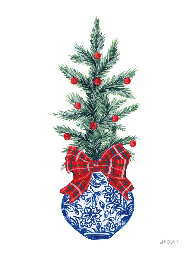 Evergreen Chinoiserie II