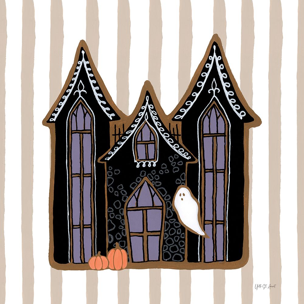 Spooky Gingerbread Manor I