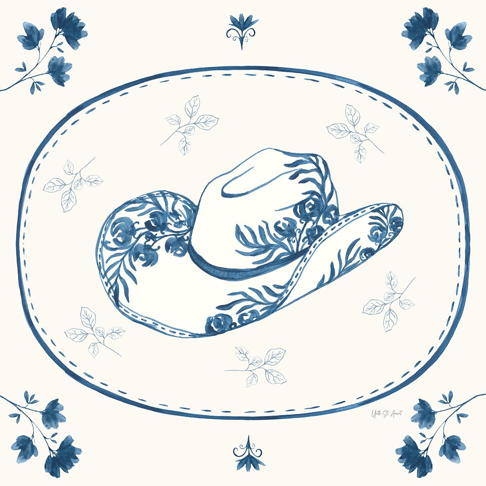 Chinoiserie Cowgirl III
