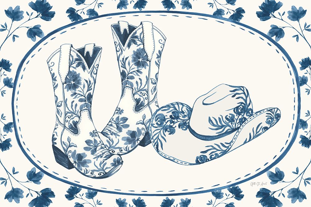 Chinoiserie Cowgirl V