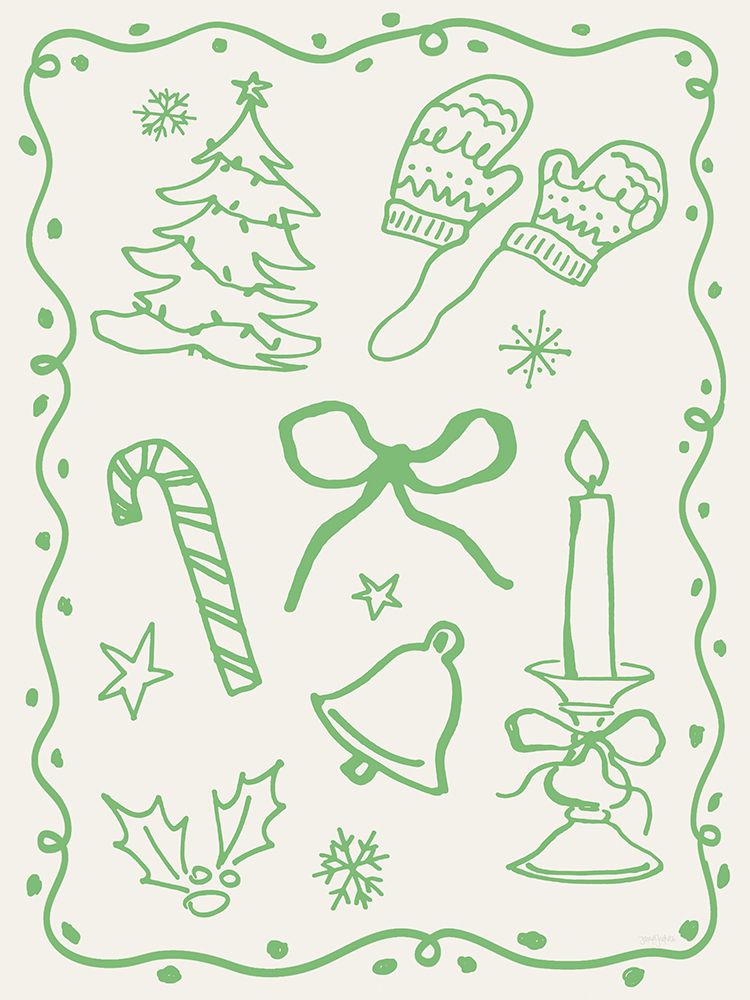 Christmas Doodle VIII