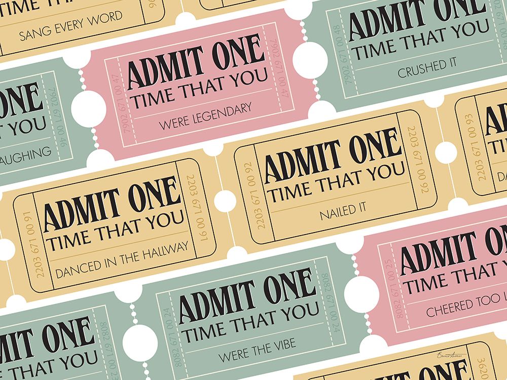 Admit One Time
