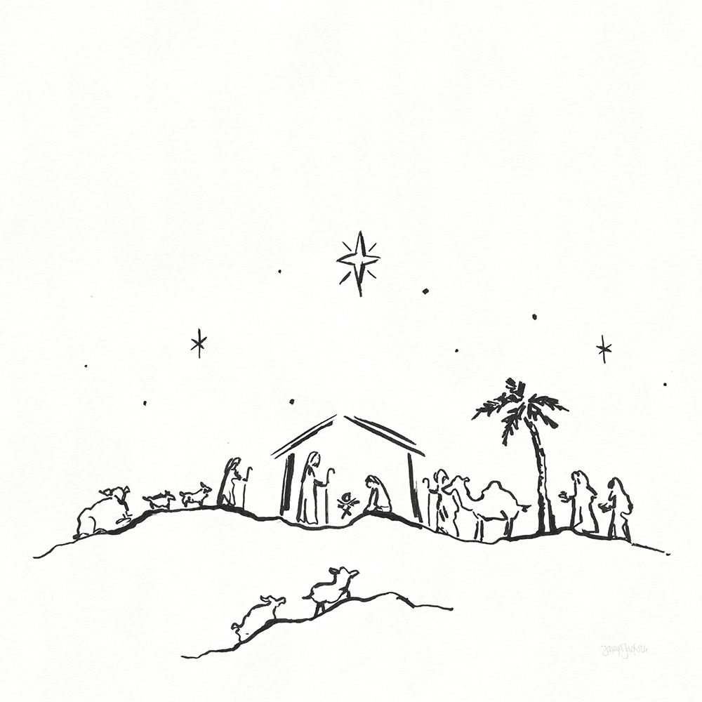 Simple Nativity II