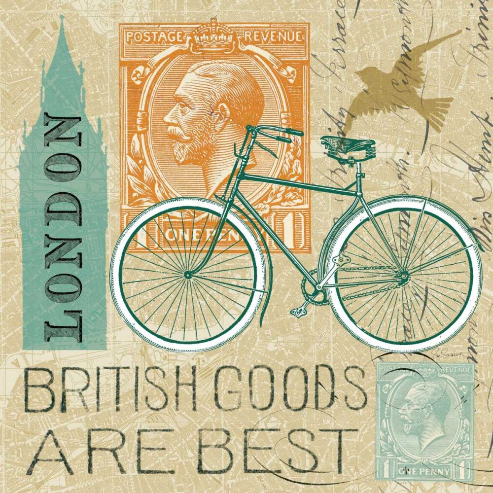 Postcard from London Collage