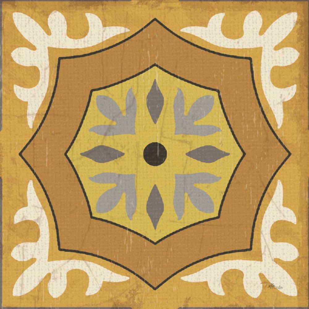 Golden Glow Square XII