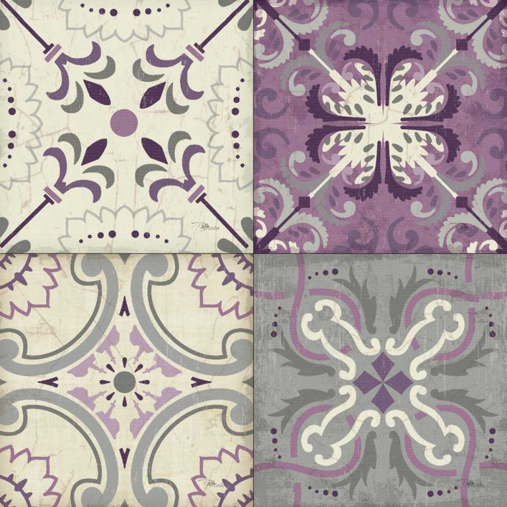 Lavender Glow Tiles