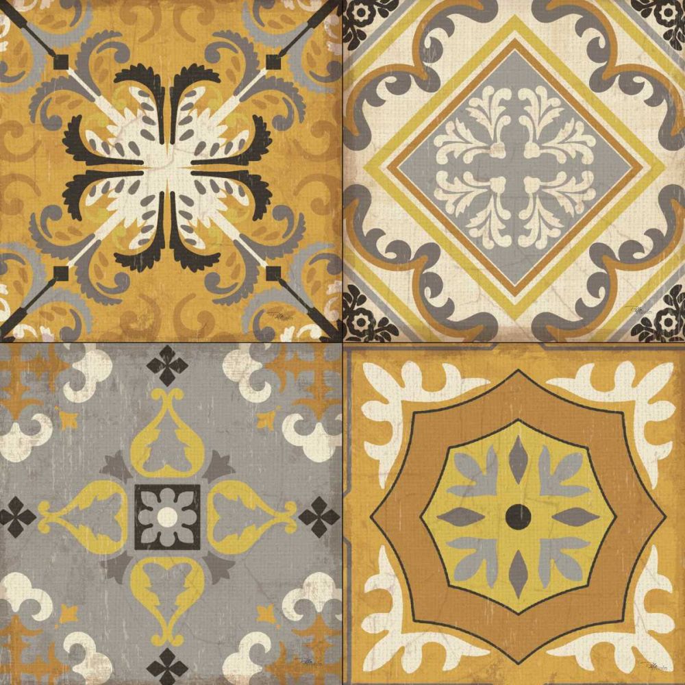 Golden Glow Tiles