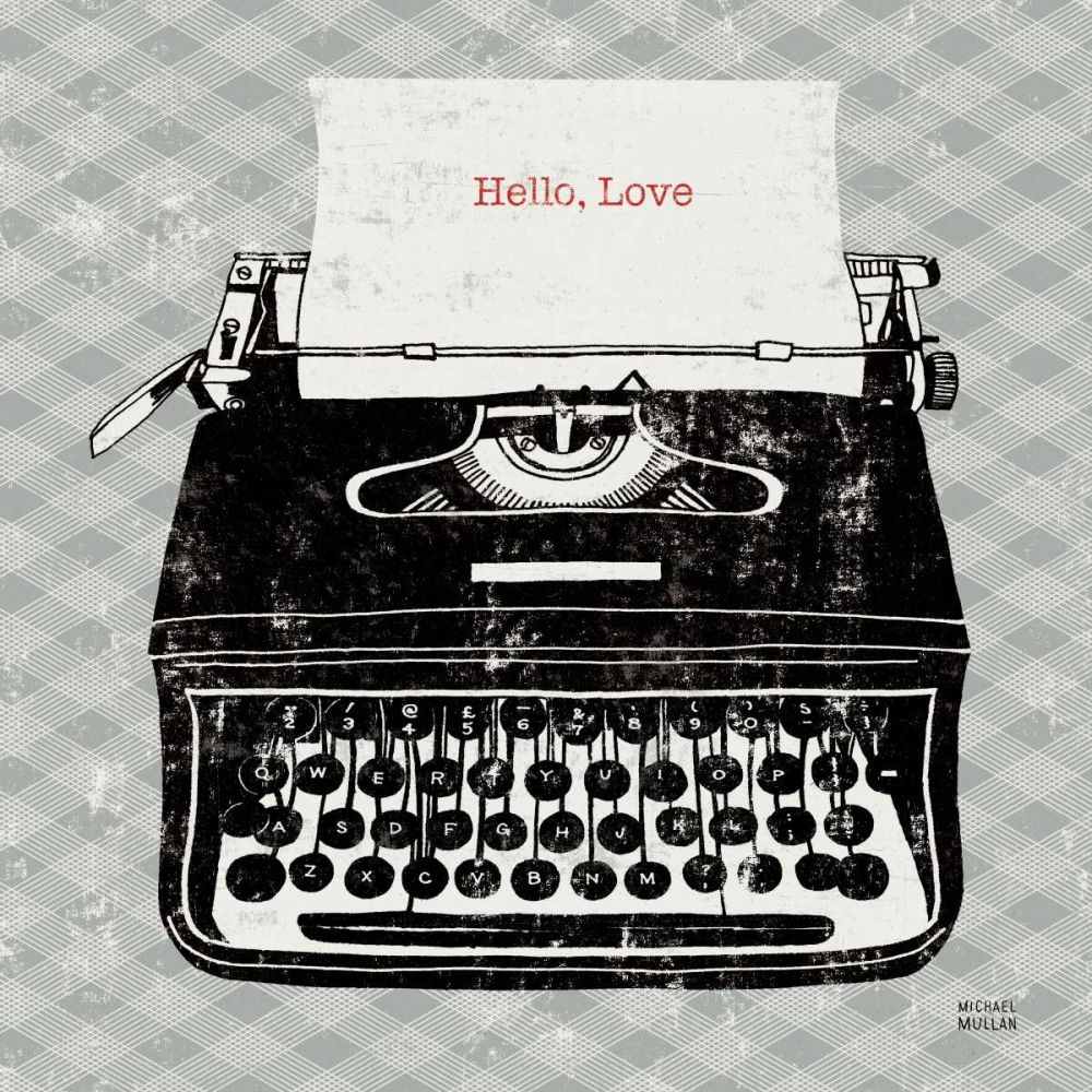 Vintage Analog Typewriter
