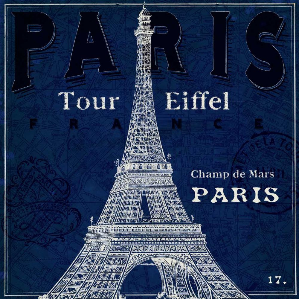 Blueprint Tour Eiffel