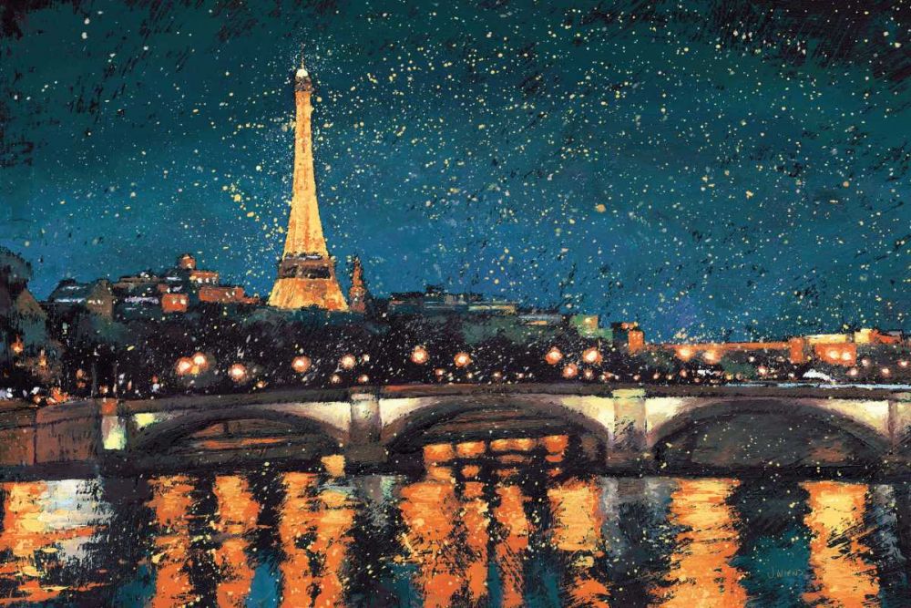 Paris Nights Blue I