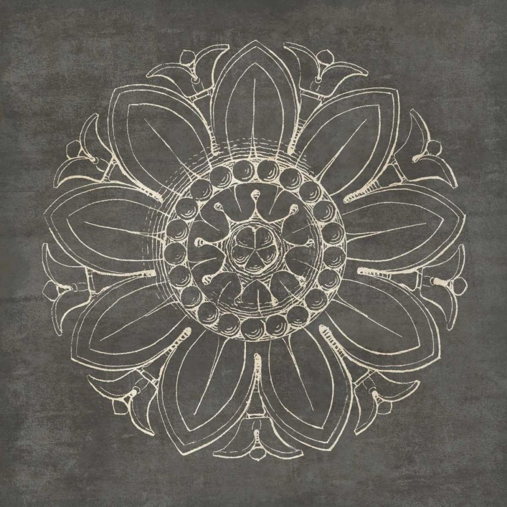 Rosette VII Gray