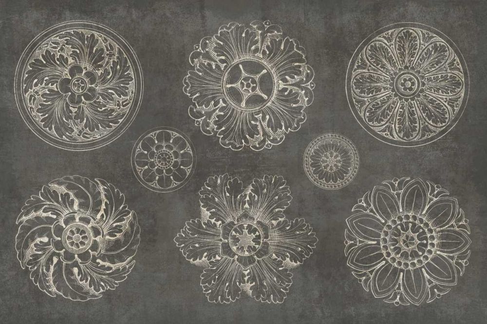 Rosette IX Gray