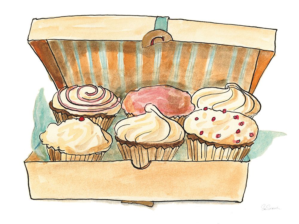 Six Cupcakes