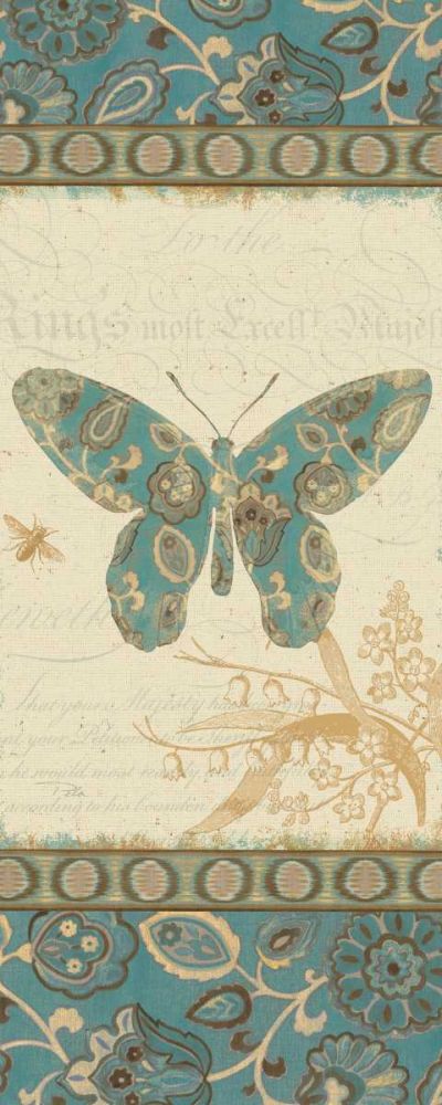 Natures Pattern II in Blue