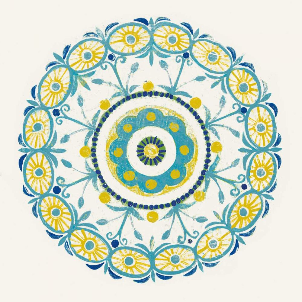 Lakai Circle I Blue and Yellow