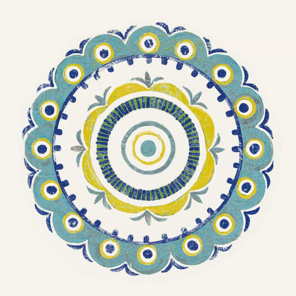 Lakai Circle II Blue and Yellow