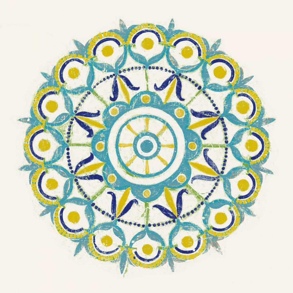 Lakai Circle V Blue and Yellow