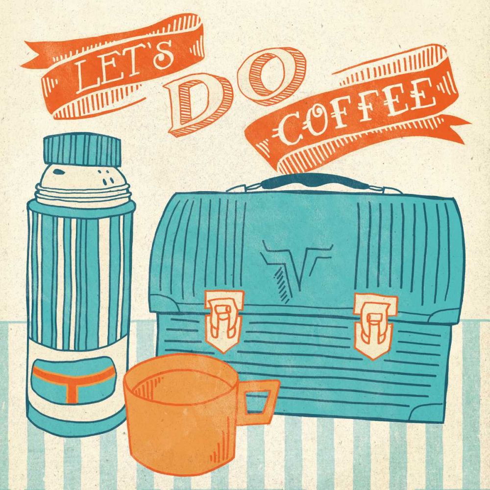 Lets Do Coffee Orange