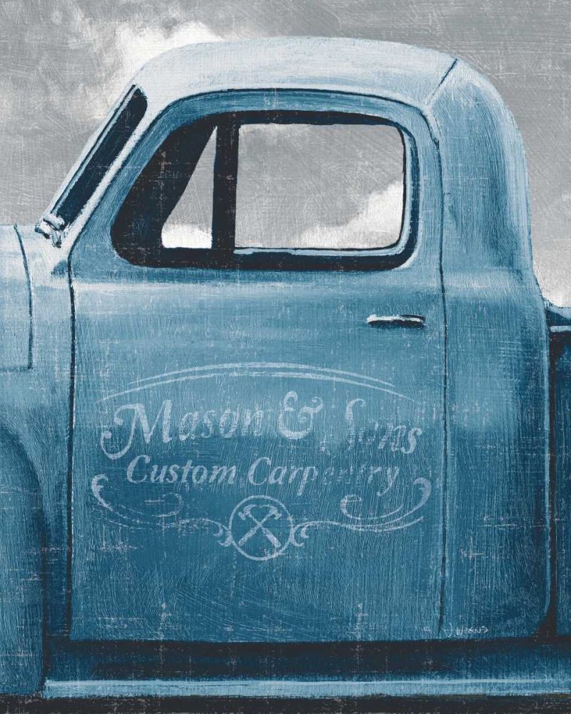 Lets Go for a Ride II Vintage Blue