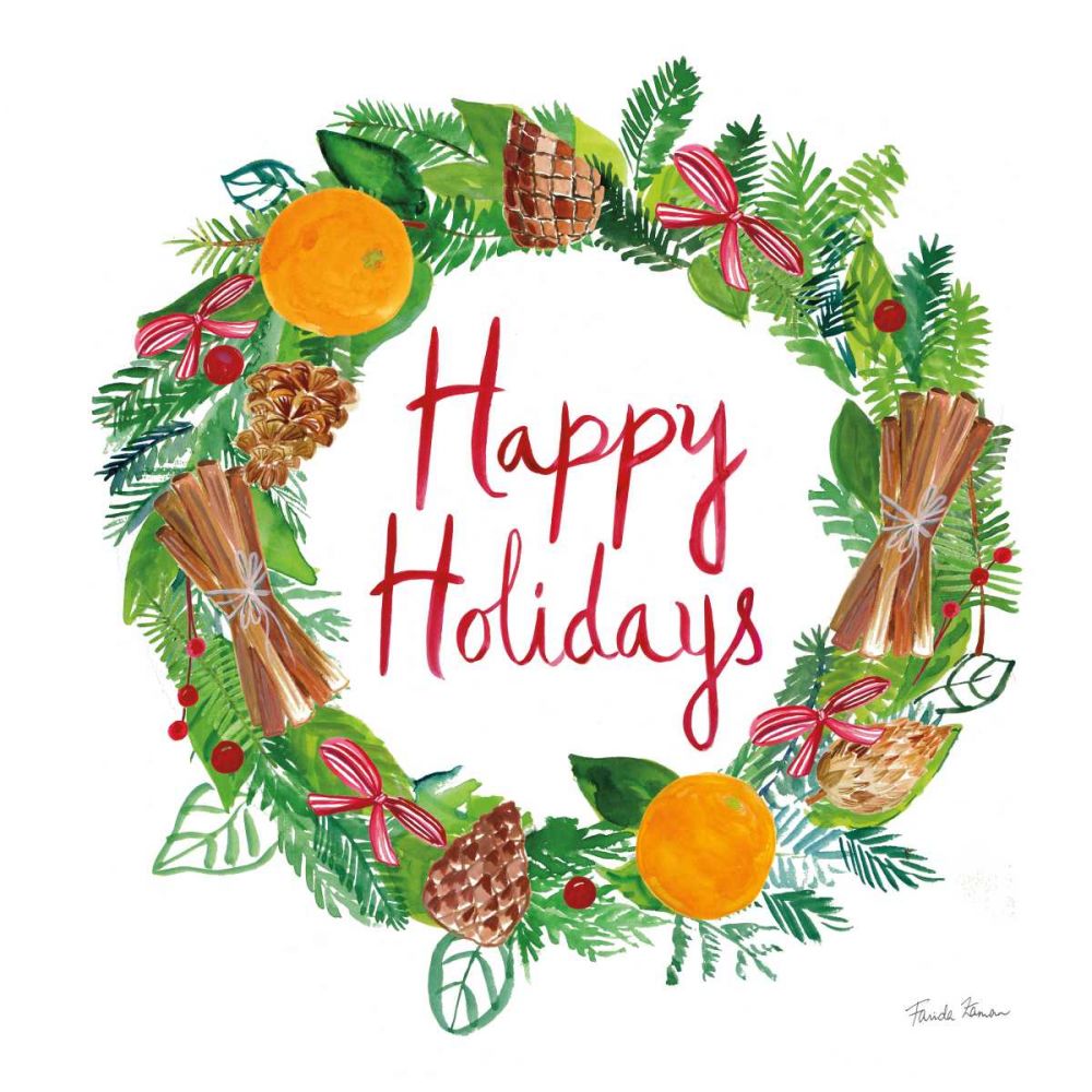 Holiday Wreath II