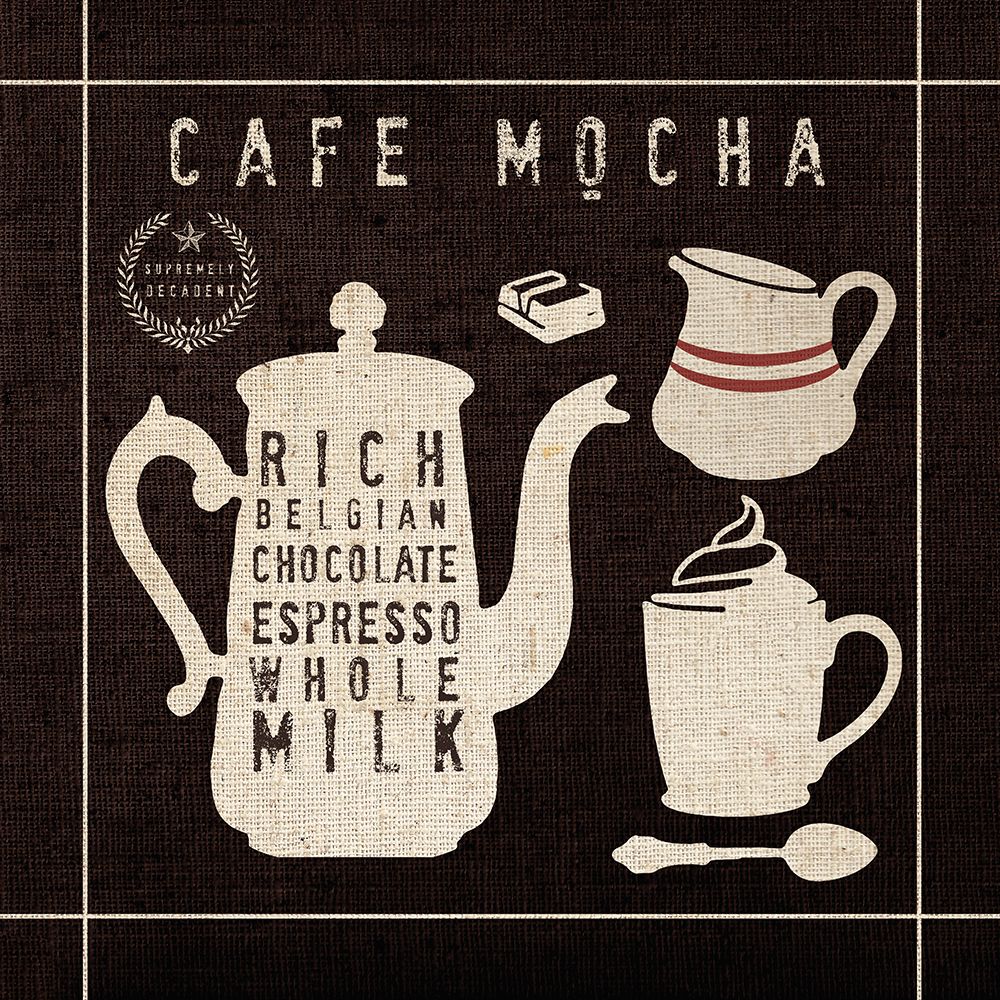 Mocha on Linen Black