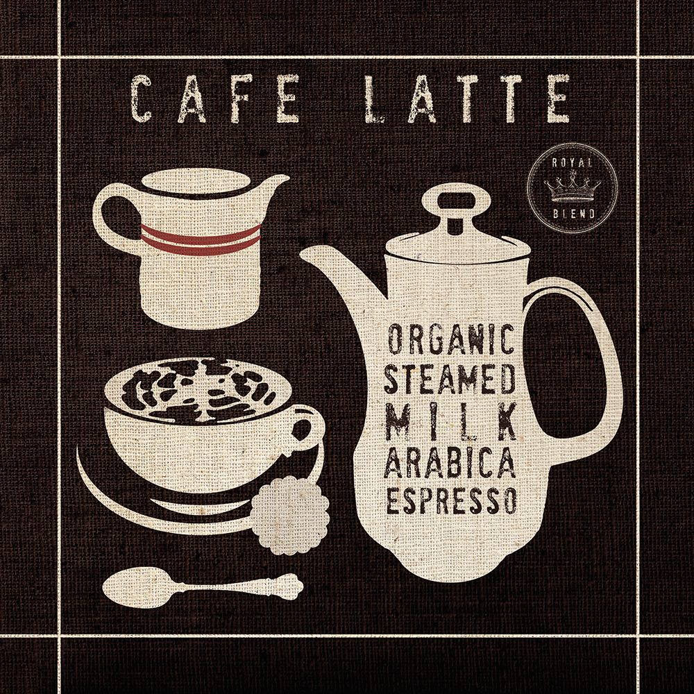 Latte on Linen Black