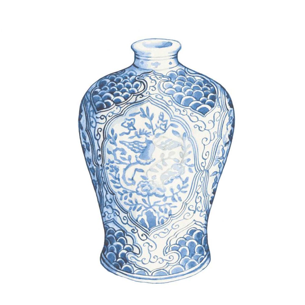 Ginger Jar I on White