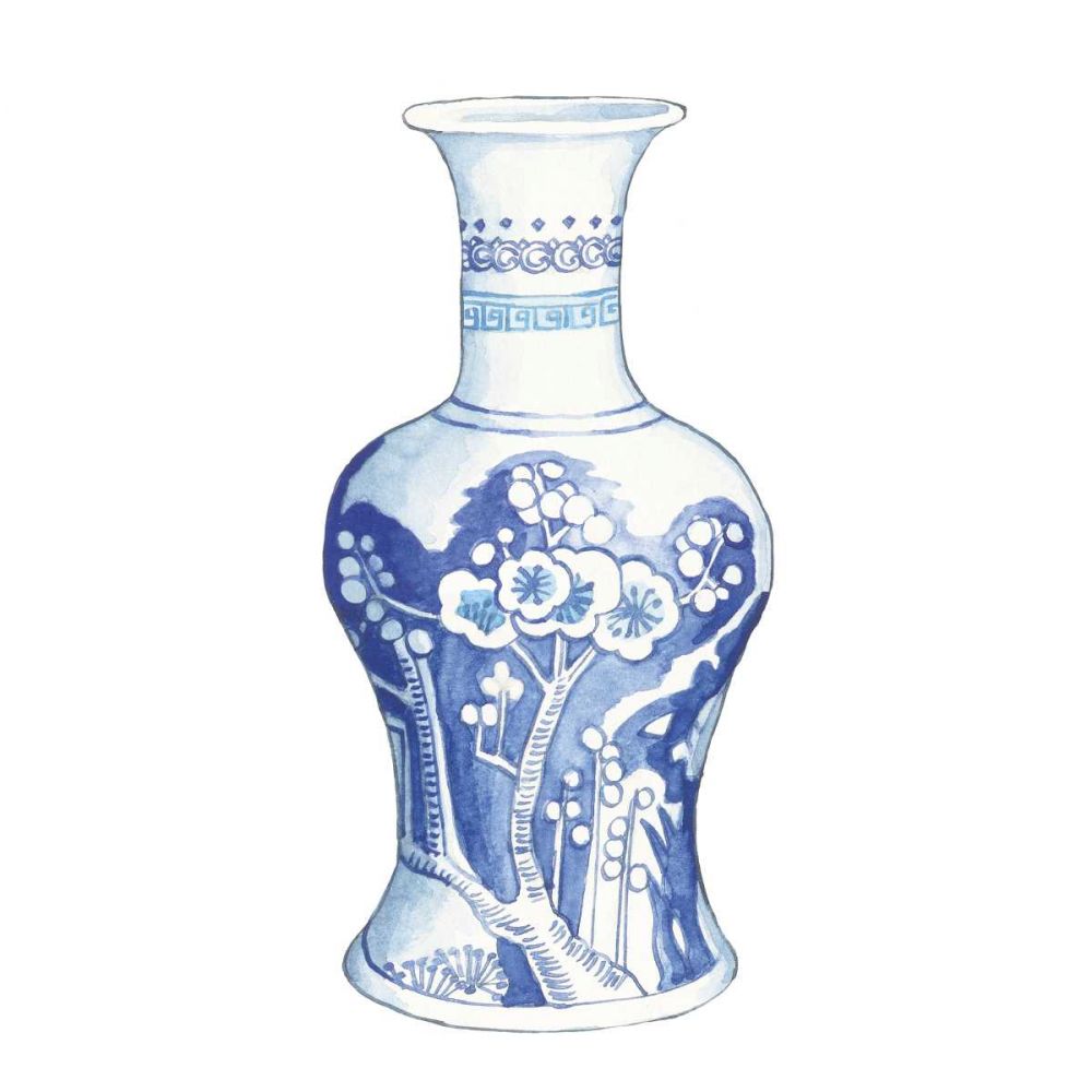 Ginger Jar III on White