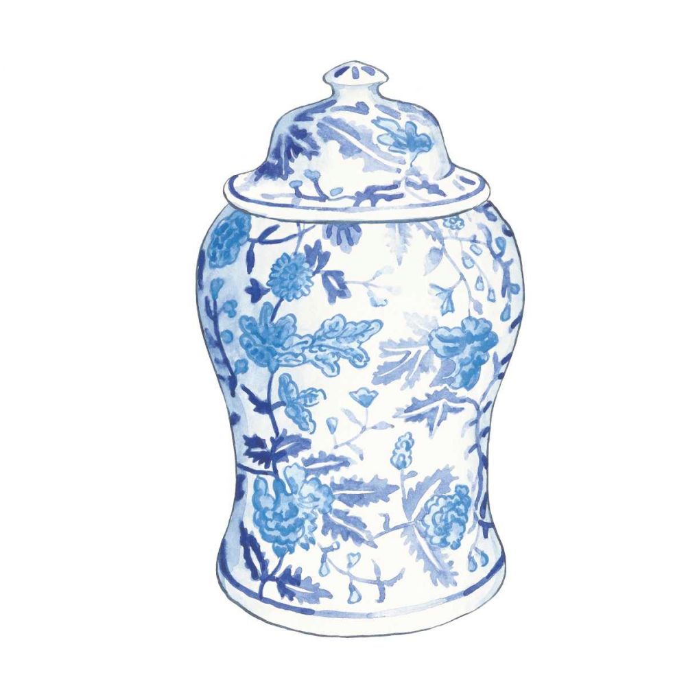 Ginger Jar VI on White