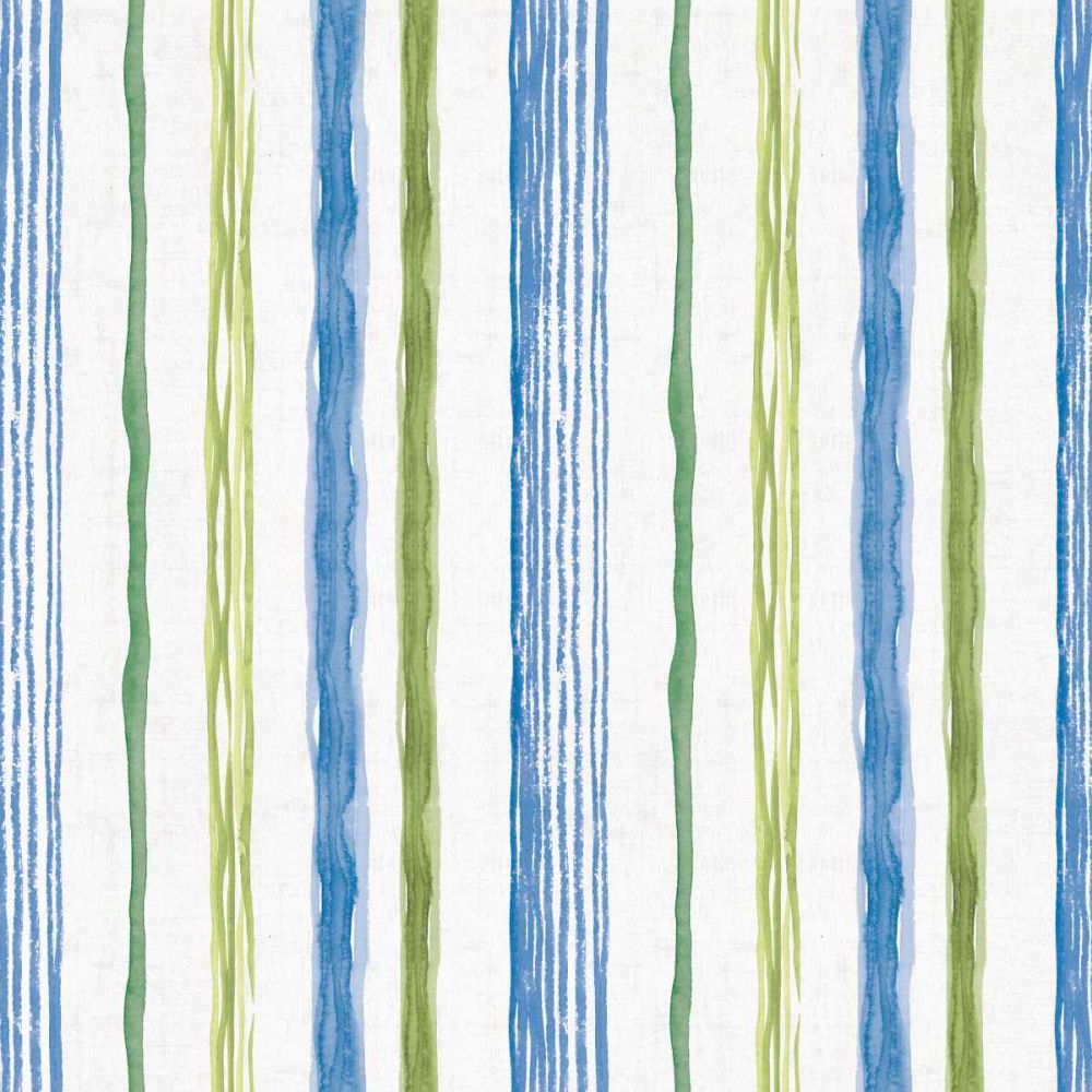 Blue and Green Garden Step 06