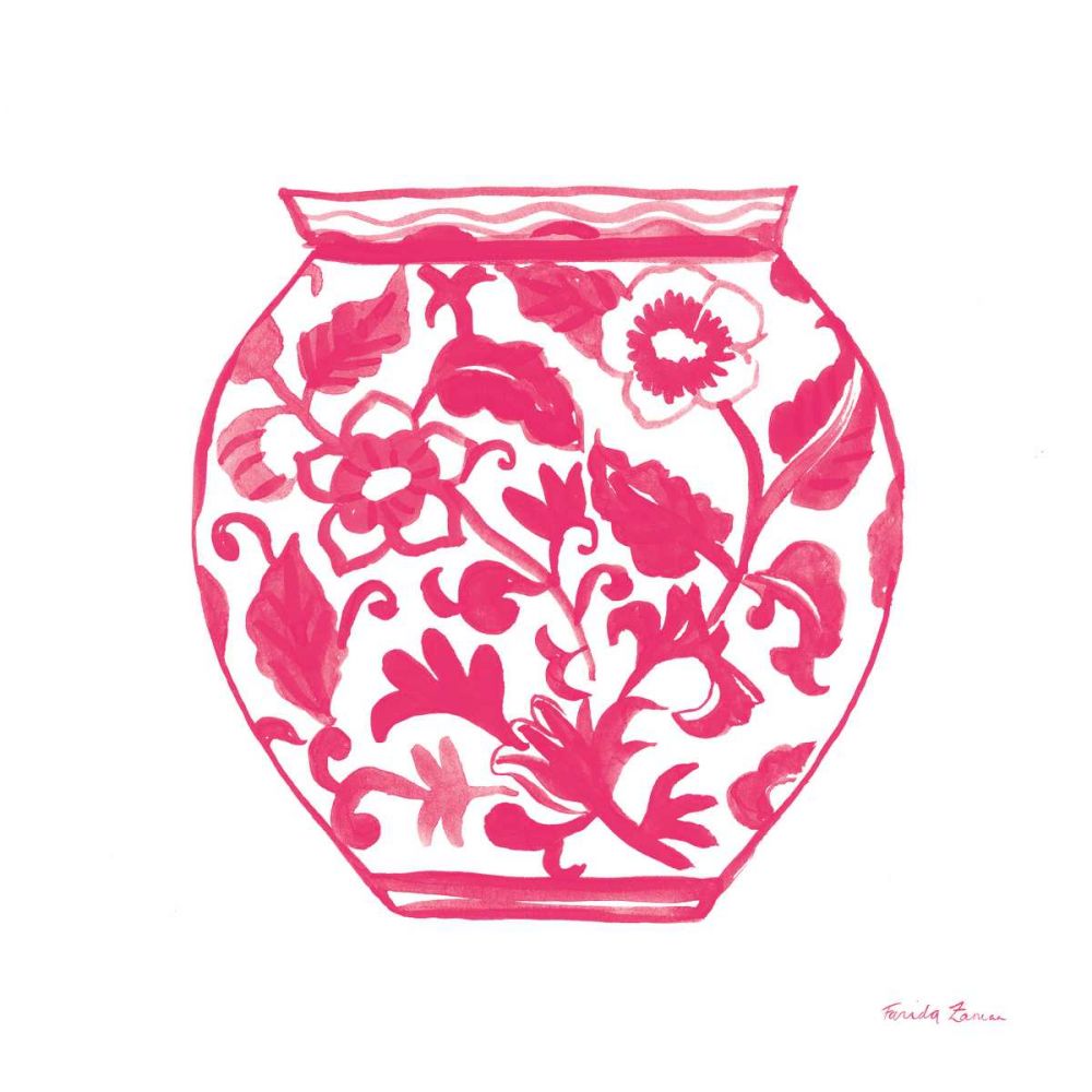 Chinoiserie I Pink