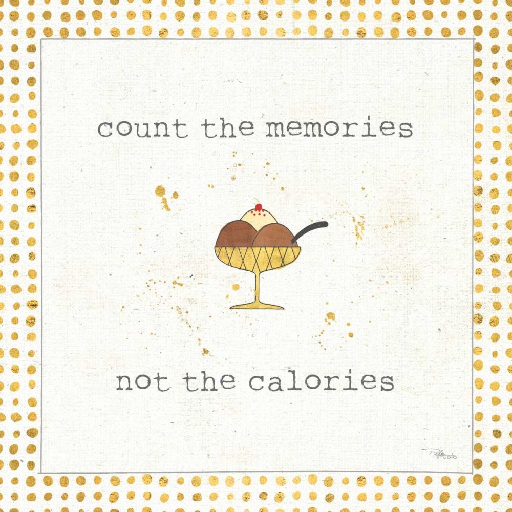 Calorie Cuties VI Dot Border