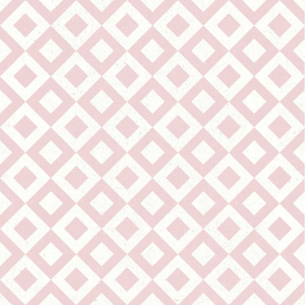 Flowers on White Contemporary Bright Pattern VB