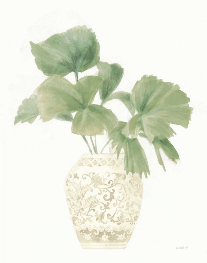 Palm Chinoiserie IV Sage