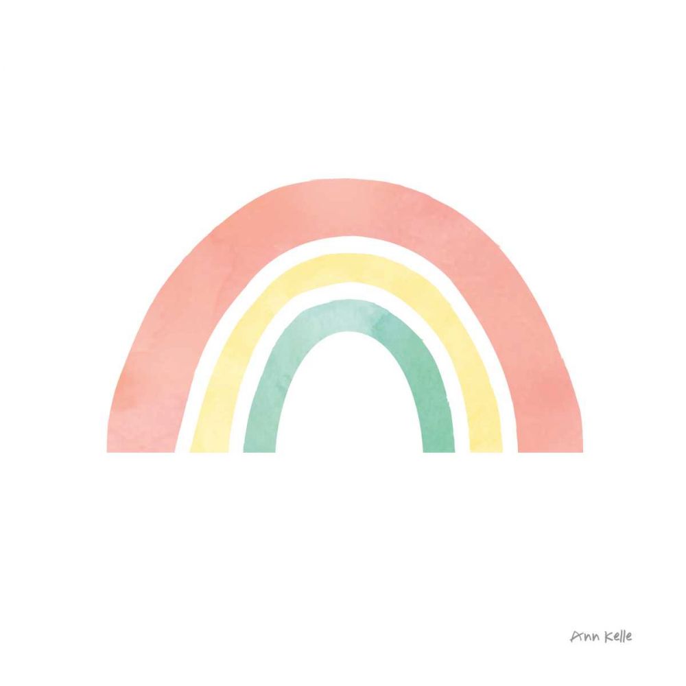 Pastel Rainbow I
