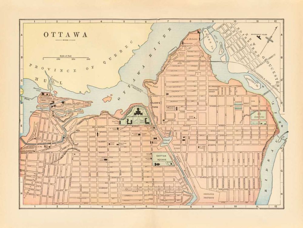 Map of Ottawa