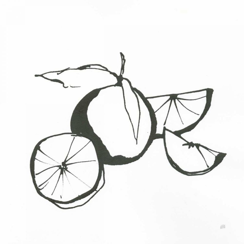 Oranges BW