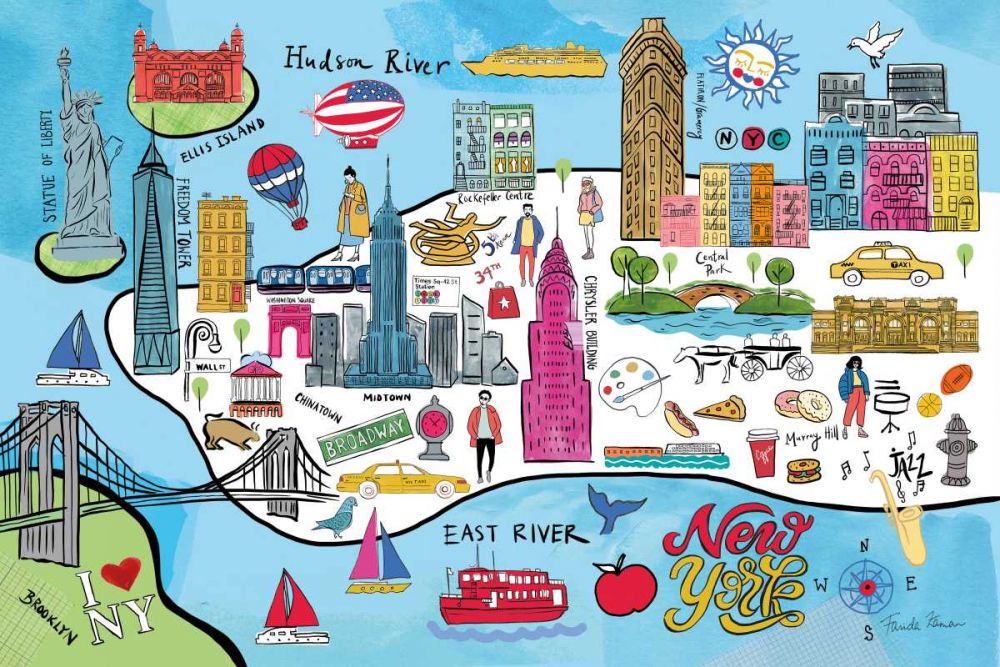 New York Map