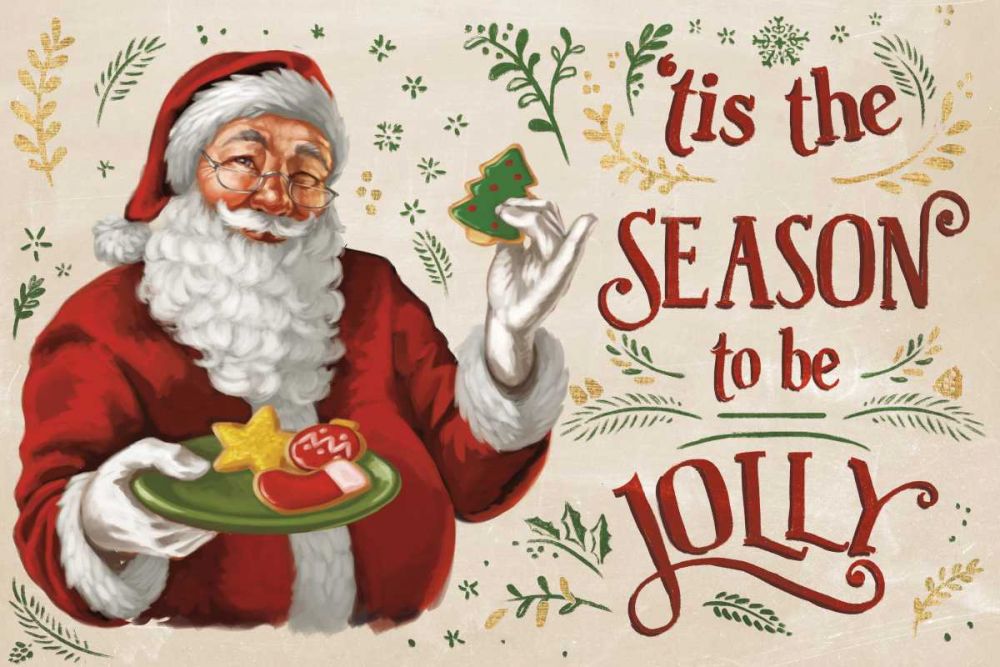 Santas List III Ivory