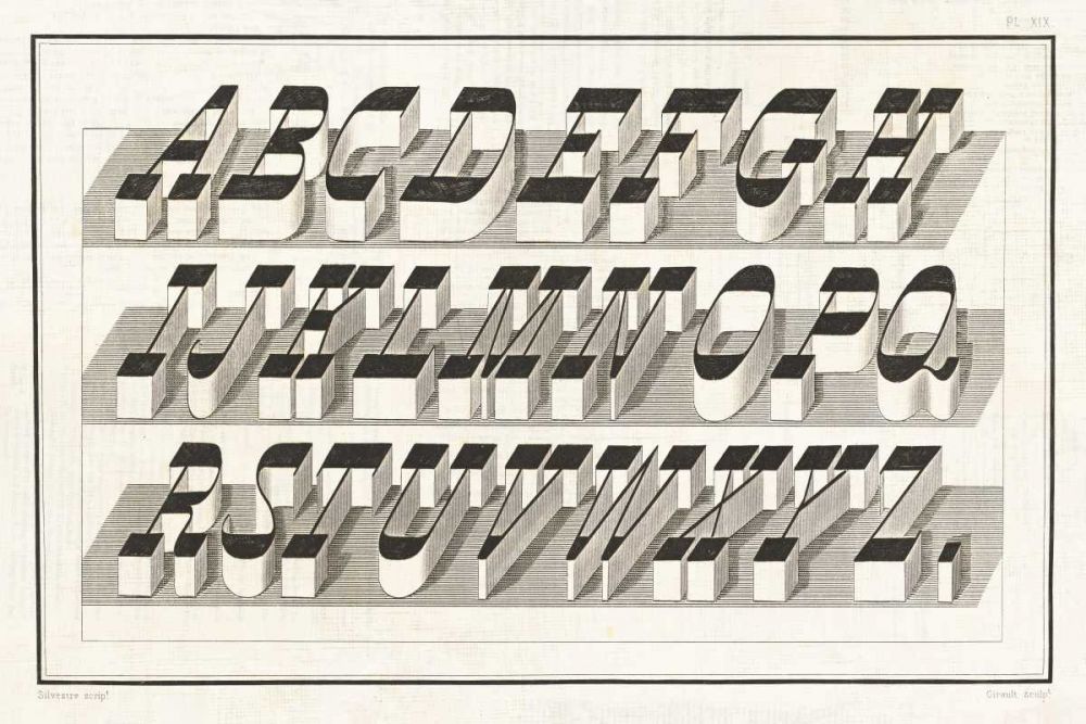 Bold Alphabet