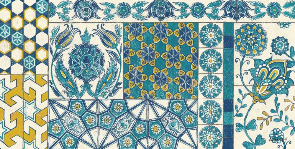 Turkish Tiles Exotic I