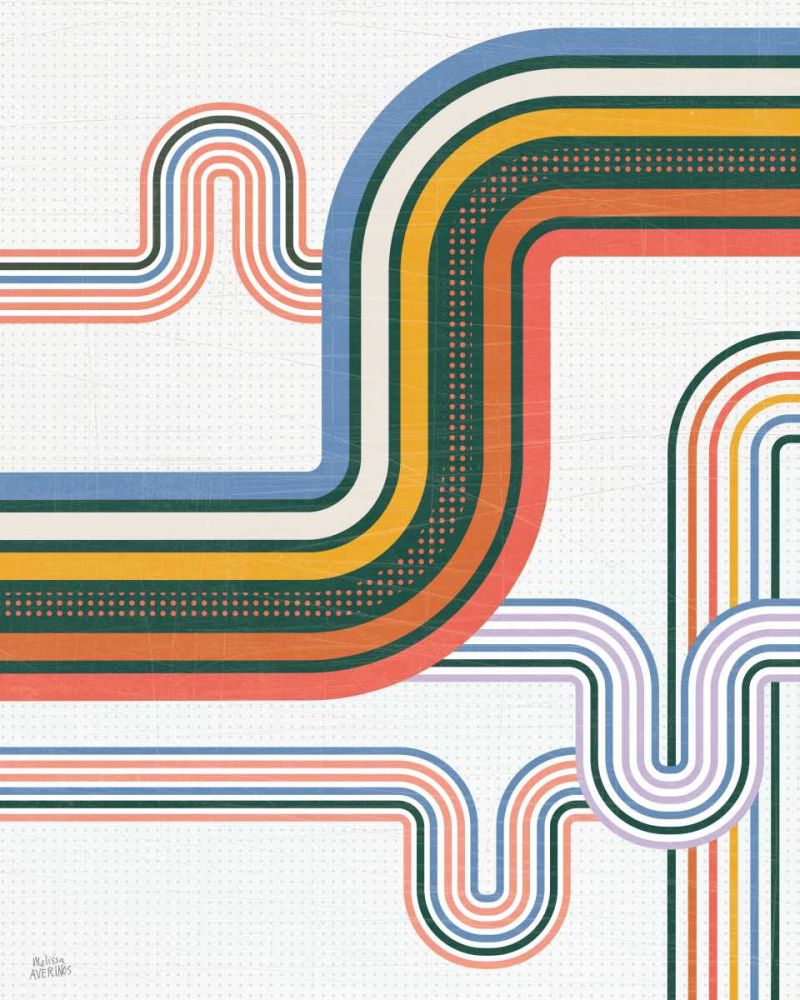 Retro Subway I Bright