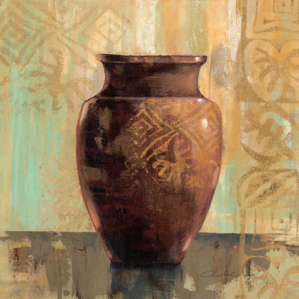 Glazed Pot II with Decoration
