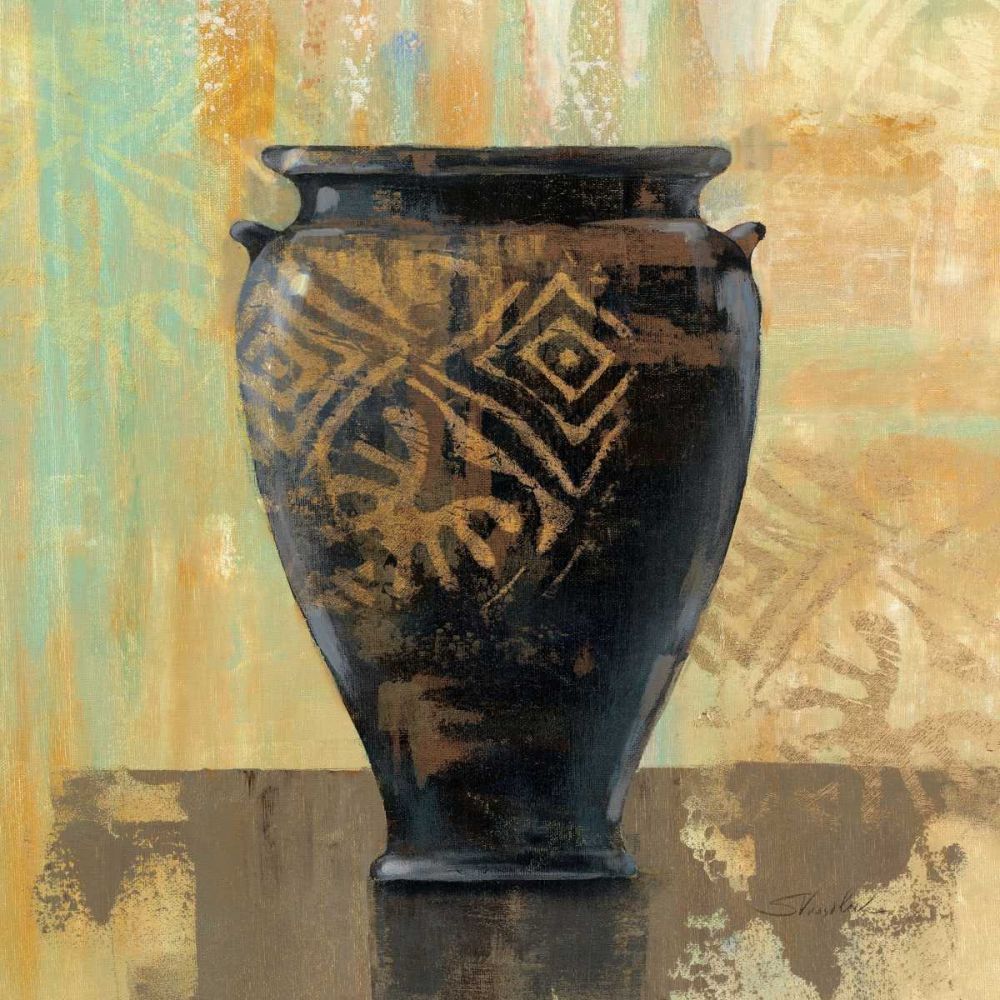 Glazed Pot III with Decoration