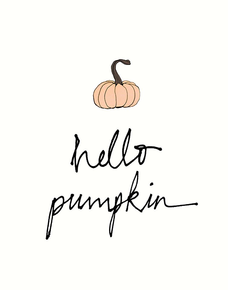 Hello Pumpkin