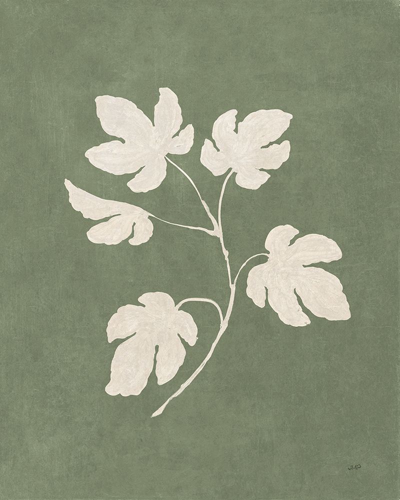 Botanical Study III Forest Green