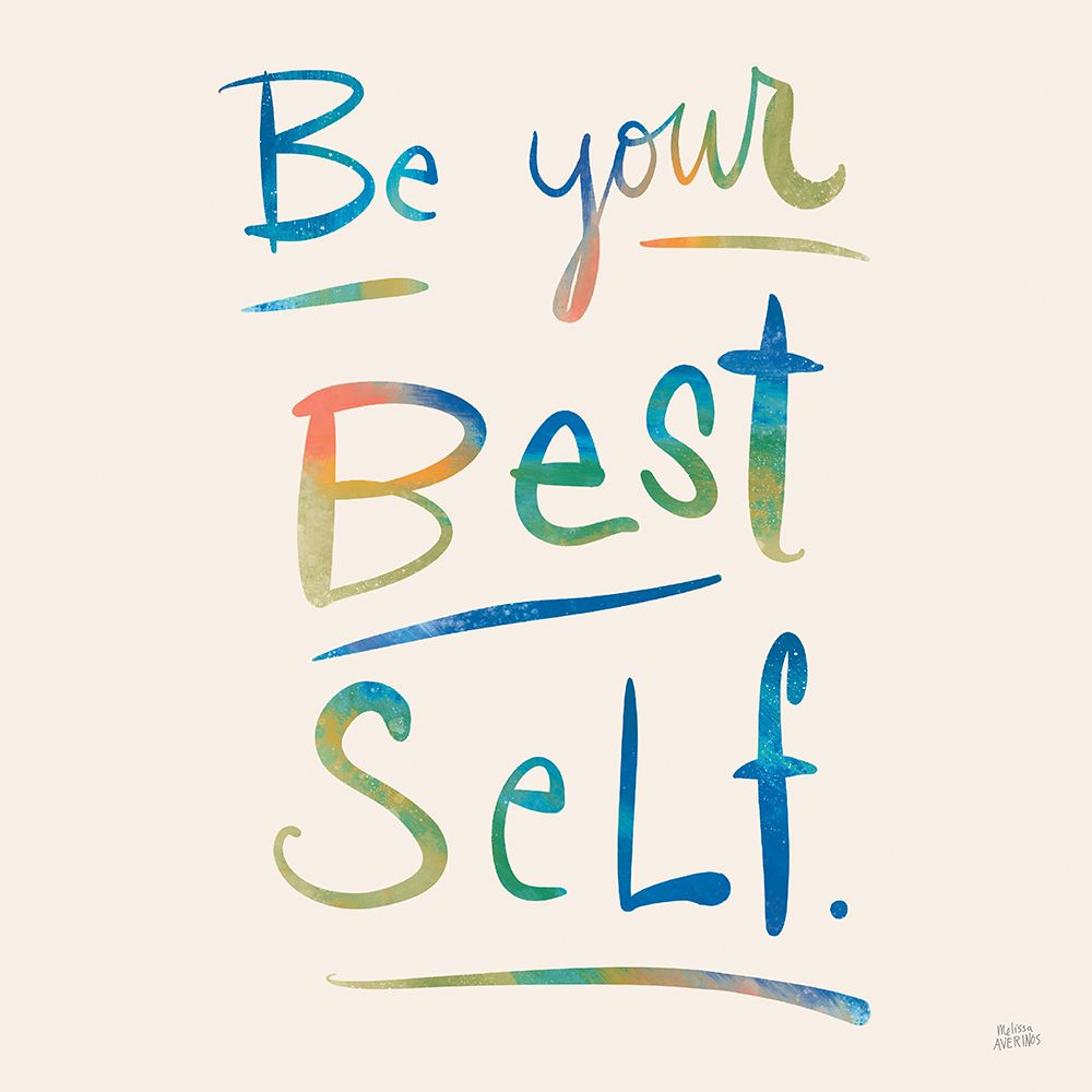 Be Your Best Self Colorful