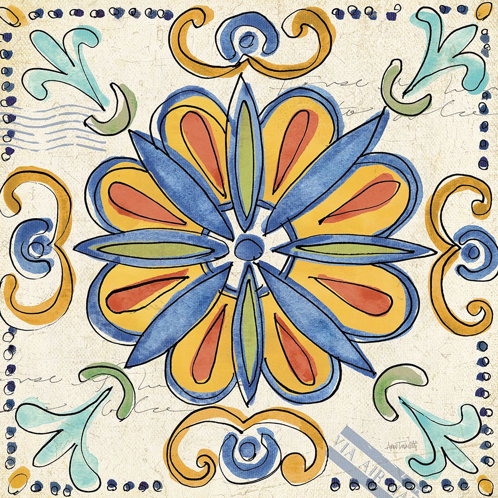 Tuscan Sun Tiles IV Talavera