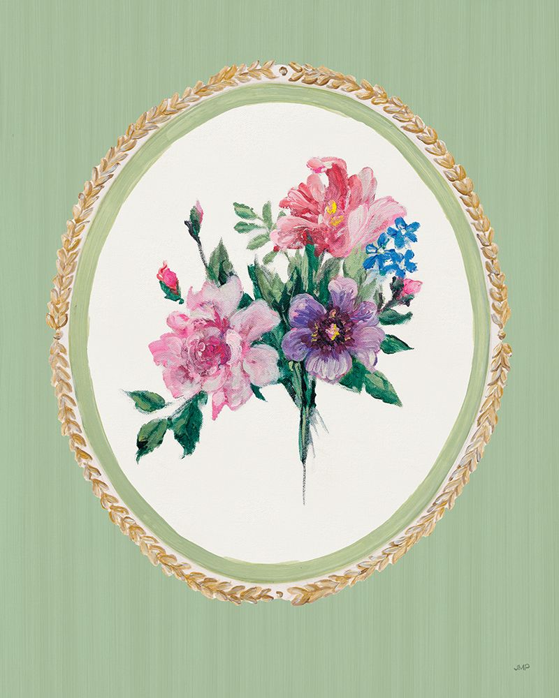 Floral Cameo V